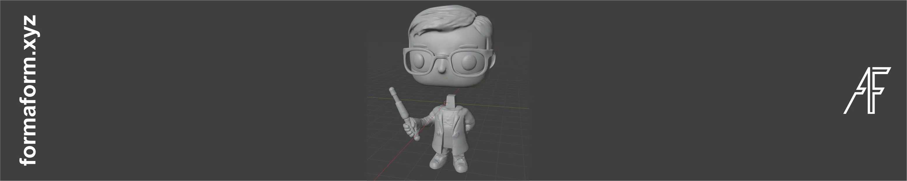 Как разделить 3D-модель на две части для удобной печати в Blender?