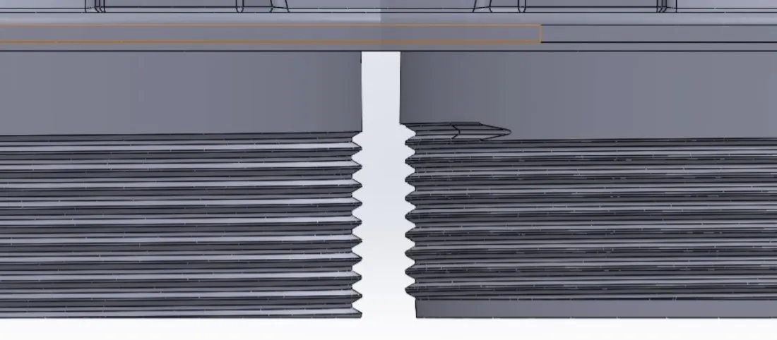 Как сделать резьбу в SolidWorks по ГОСТ: 2 надежных способа (с учетом 3D‑печати)